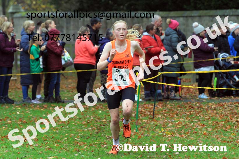 Girls under-15s, Start Fitness NEHL, Lambton Castle, Durham.  Photo: David T. Hewitson/Sports for All Pics